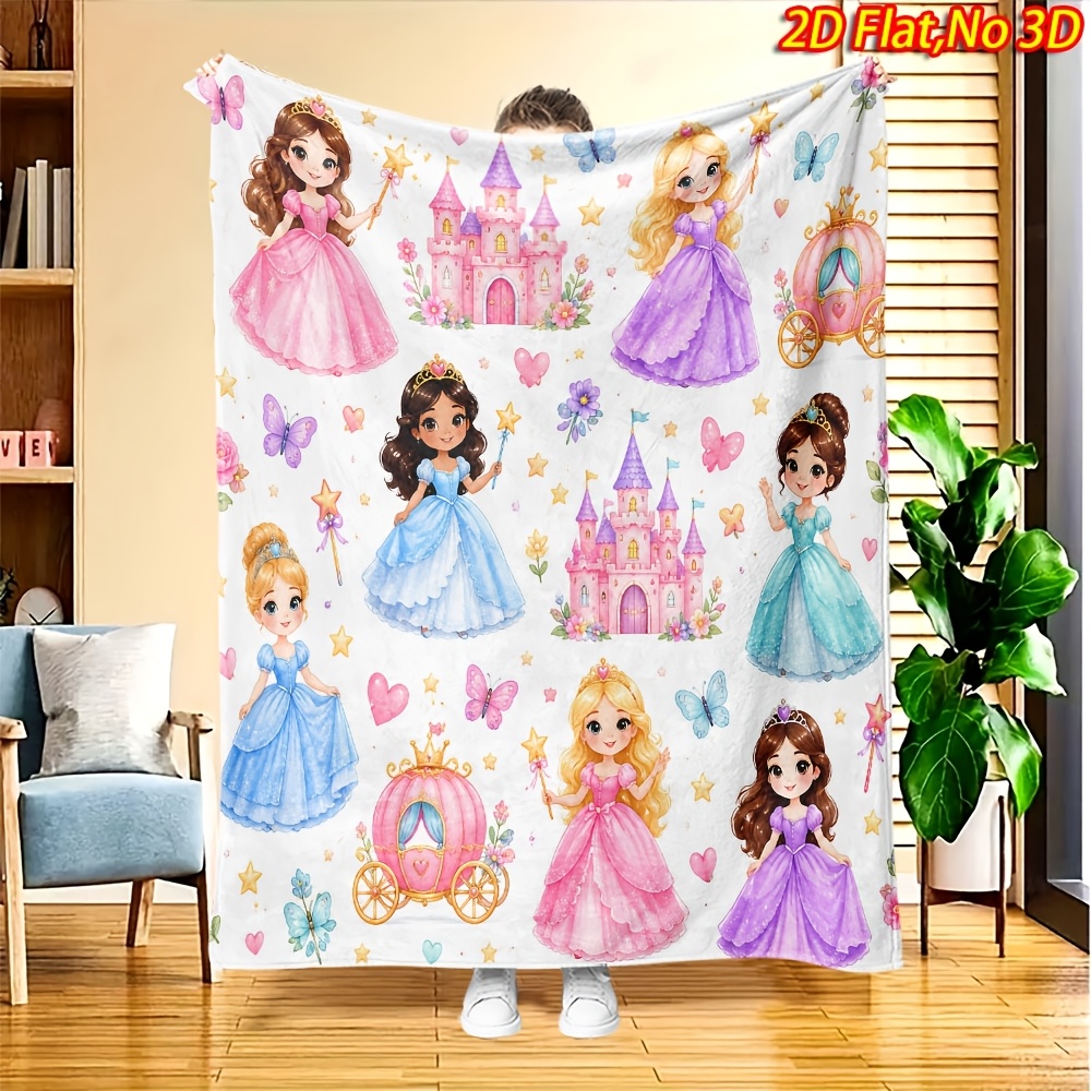 Baby Nursery Themes Girl - Selimut Bertema Kastil Putri yang Lucu,