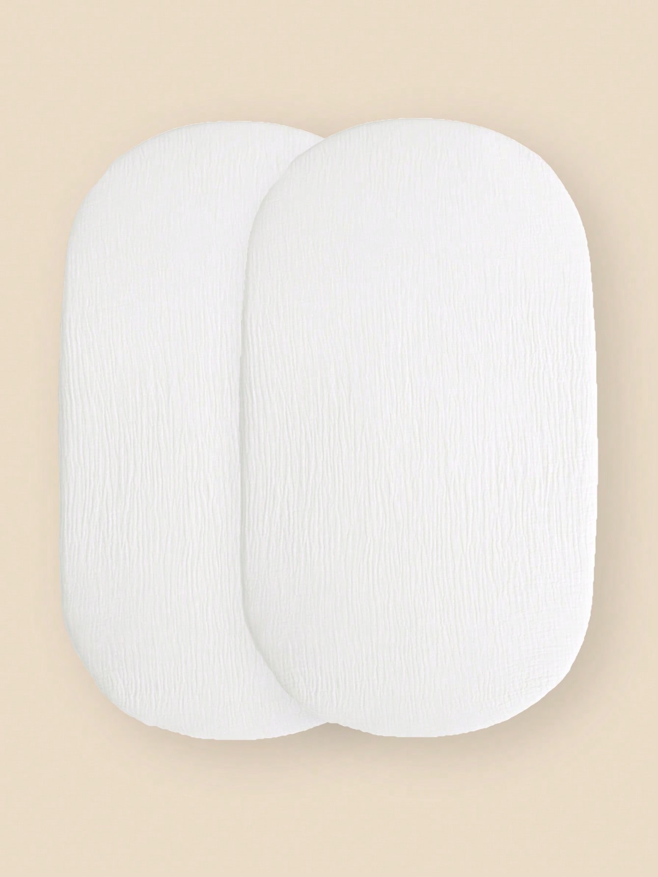 Bassinet Bedside Sleeper - 2 Paket Alas Ganti Popok Muslin,