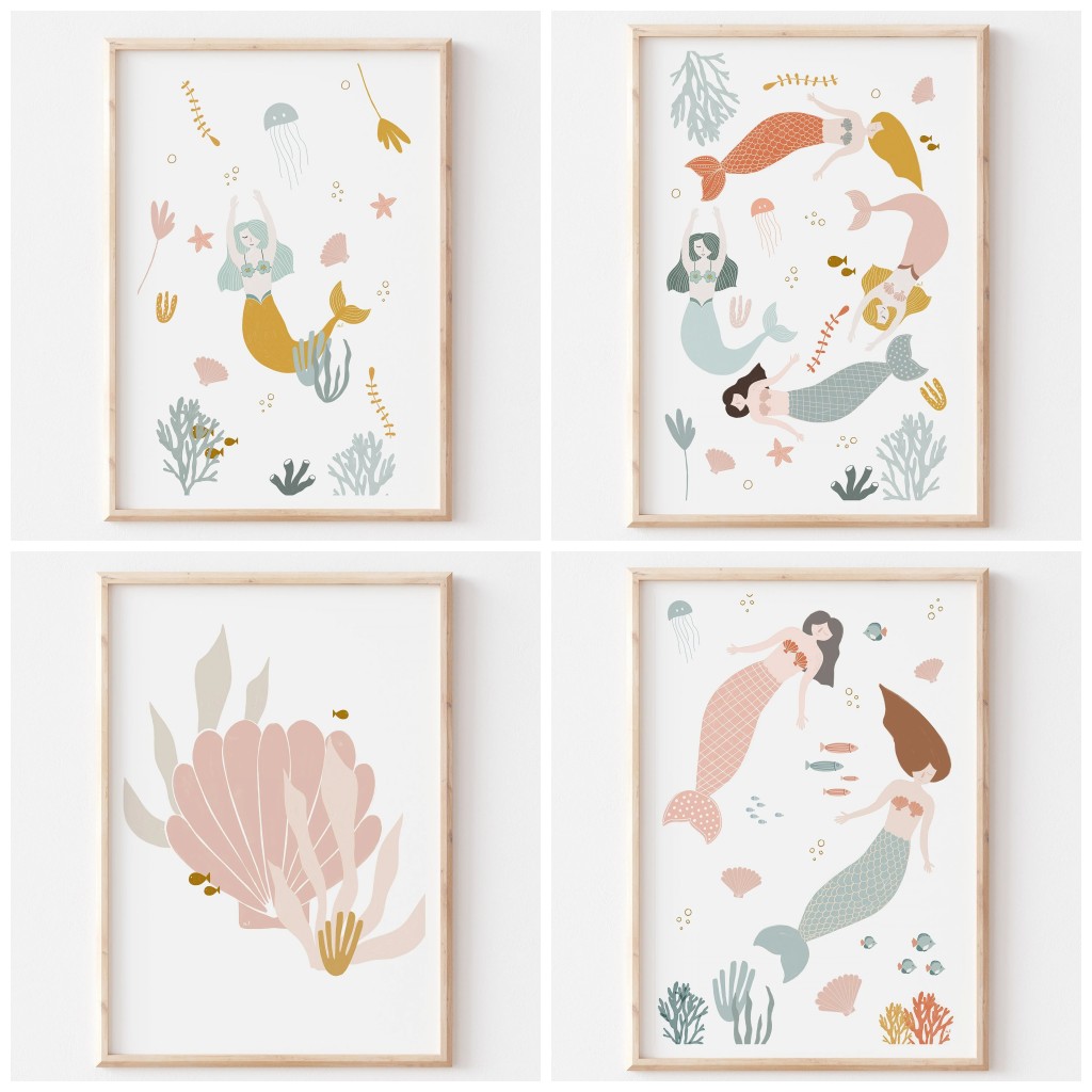Baby Nursery Themes Girl - Boho Nursery Bertema Lautan Cangkang Laut