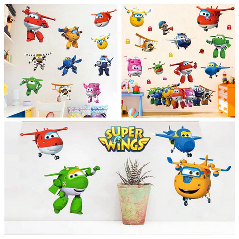 Kartun Laris Sayap Super Defor - Baby Nursery Stickers ulasan dan harga