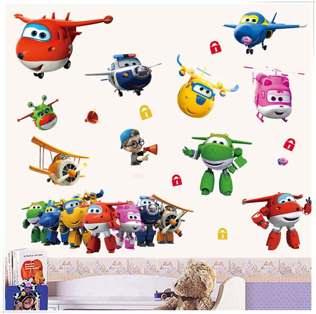 Kartun Laris Sayap Super Defor - Baby Nursery Stickers ulasan dan harga
