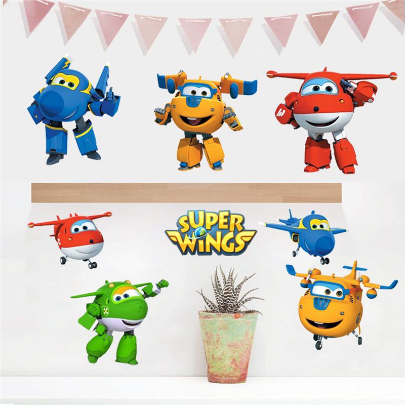 Kartun Laris Sayap Super Defor - Baby Nursery Stickers ulasan dan harga