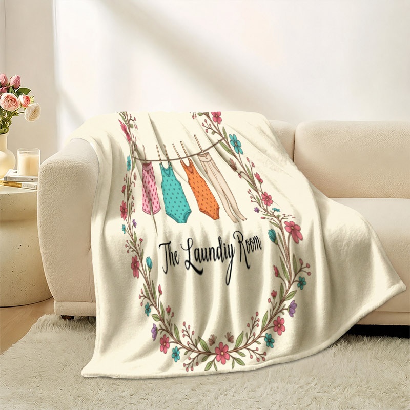 Selimut Ruang Cuci Motif Bunga - Baby Nursery Keepsake ulasan dan harga