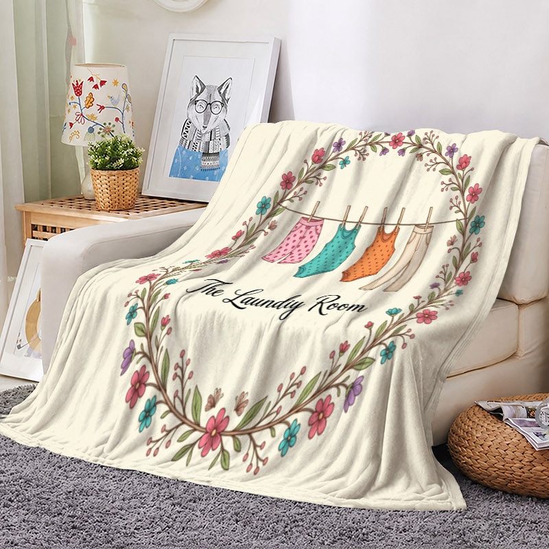 Selimut Ruang Cuci Motif Bunga - Baby Nursery Keepsake ulasan dan harga