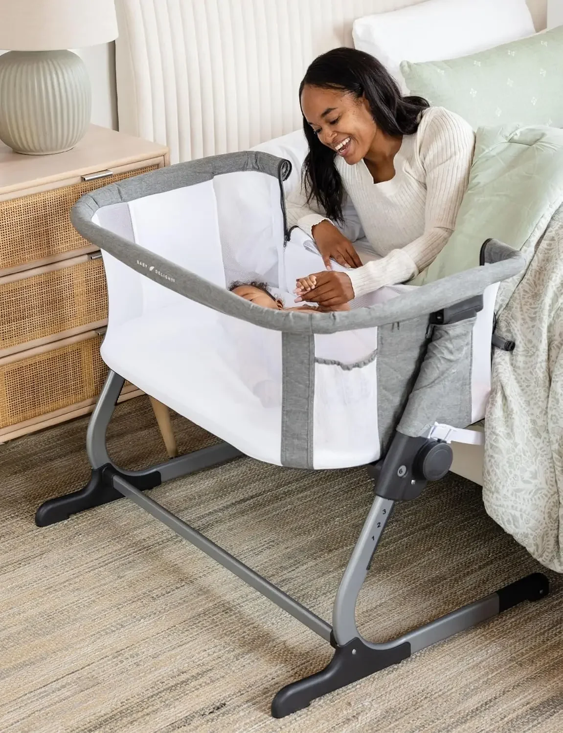 Tempat Tidur Bayi Samping Temp - Bassinet Bedside Sleeper ulasan dan harga