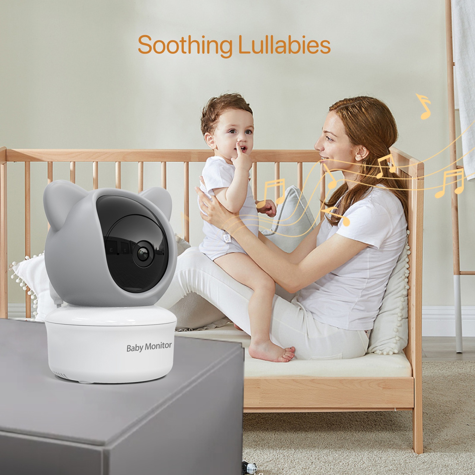 Monitor Bayi Video 5 Inci deng - Baby Monitor Split Screen ulasan dan harga