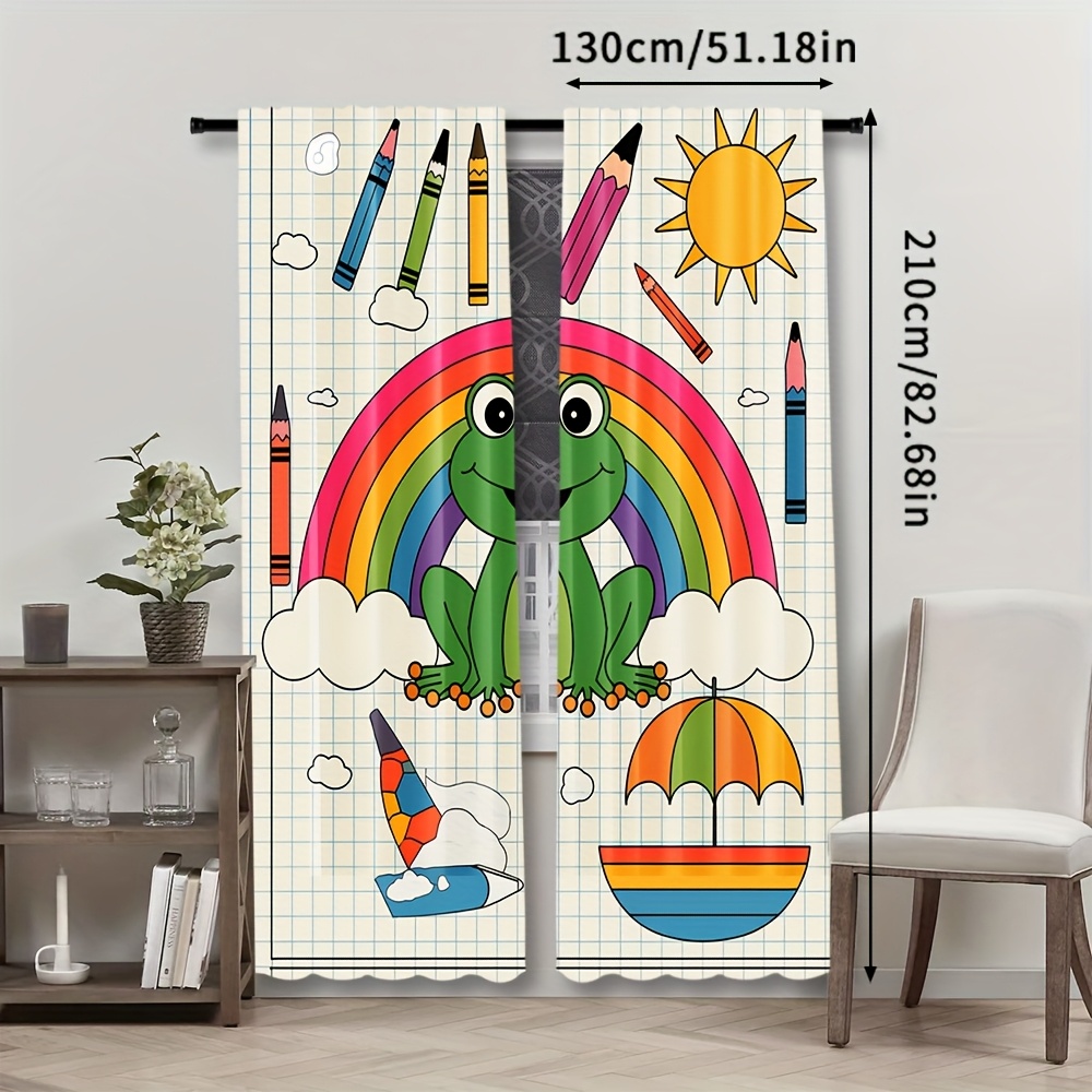 Tirai Katak Pelangi Lucu Dekor - Baby Nursery Themes Girl ulasan dan harga