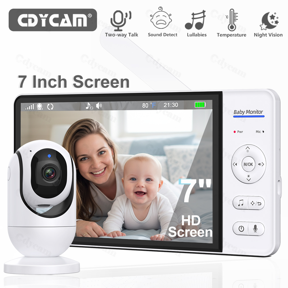 Monitor Bayi Video 7.0'' 720P  - Baby Monitor Split Screen ulasan dan harga