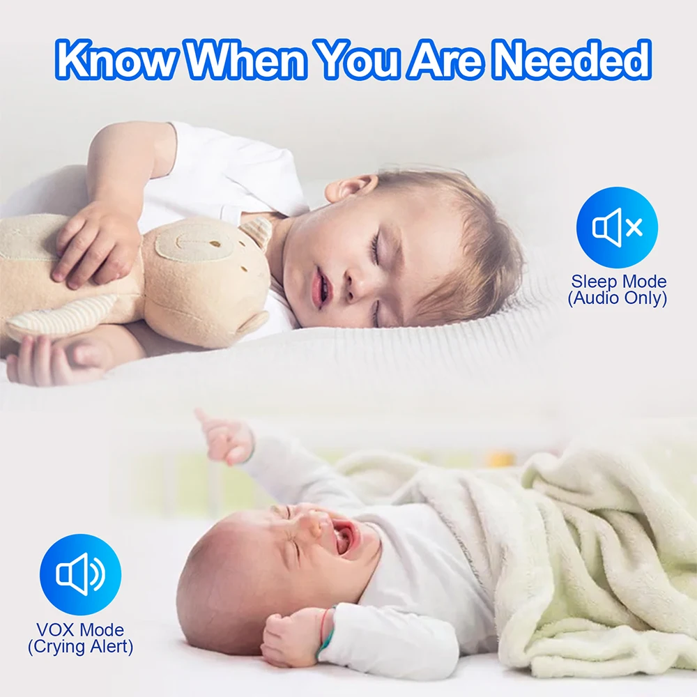 Monitor Bayi Video 7.0'' 720P  - Baby Monitor Split Screen ulasan dan harga