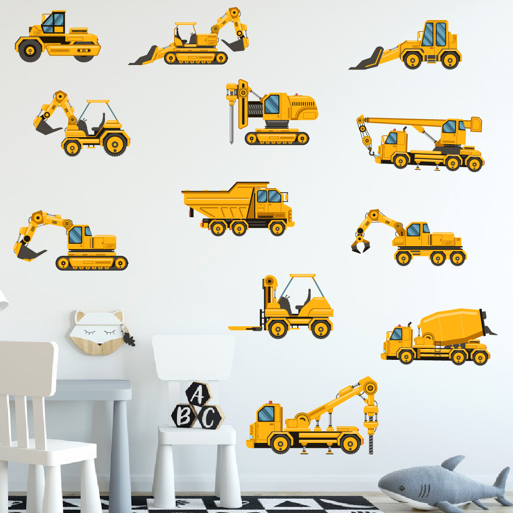 Stiker Dinding Mobil Rekayasa  - Baby Nursery Wallpaper ulasan dan harga