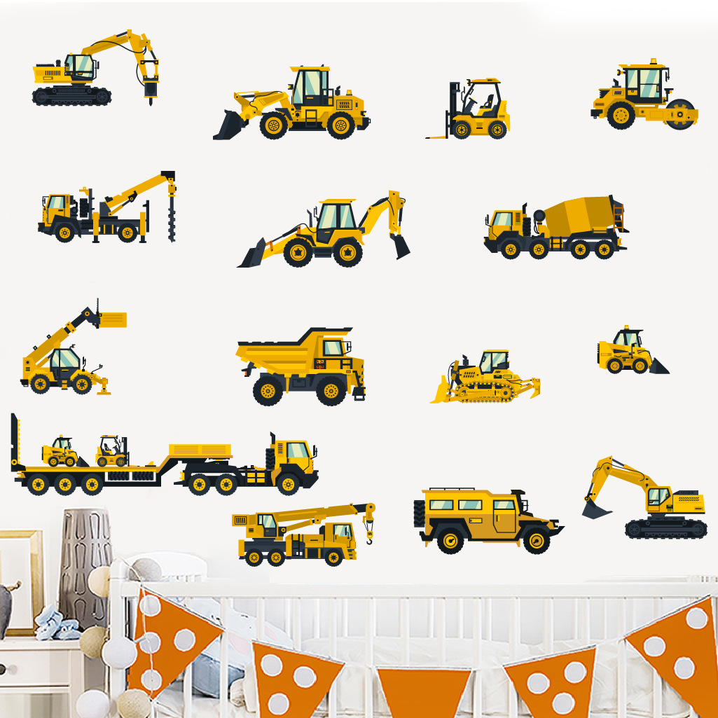 Stiker Dinding Mobil Rekayasa  - Baby Nursery Wallpaper ulasan dan harga