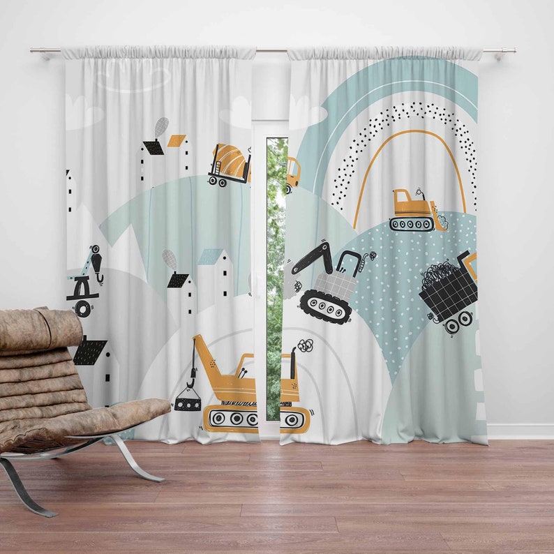 Tirai Kamar Bayi Laki-laki Mot - Baby Nursery Blackout Curtains ulasan dan harga