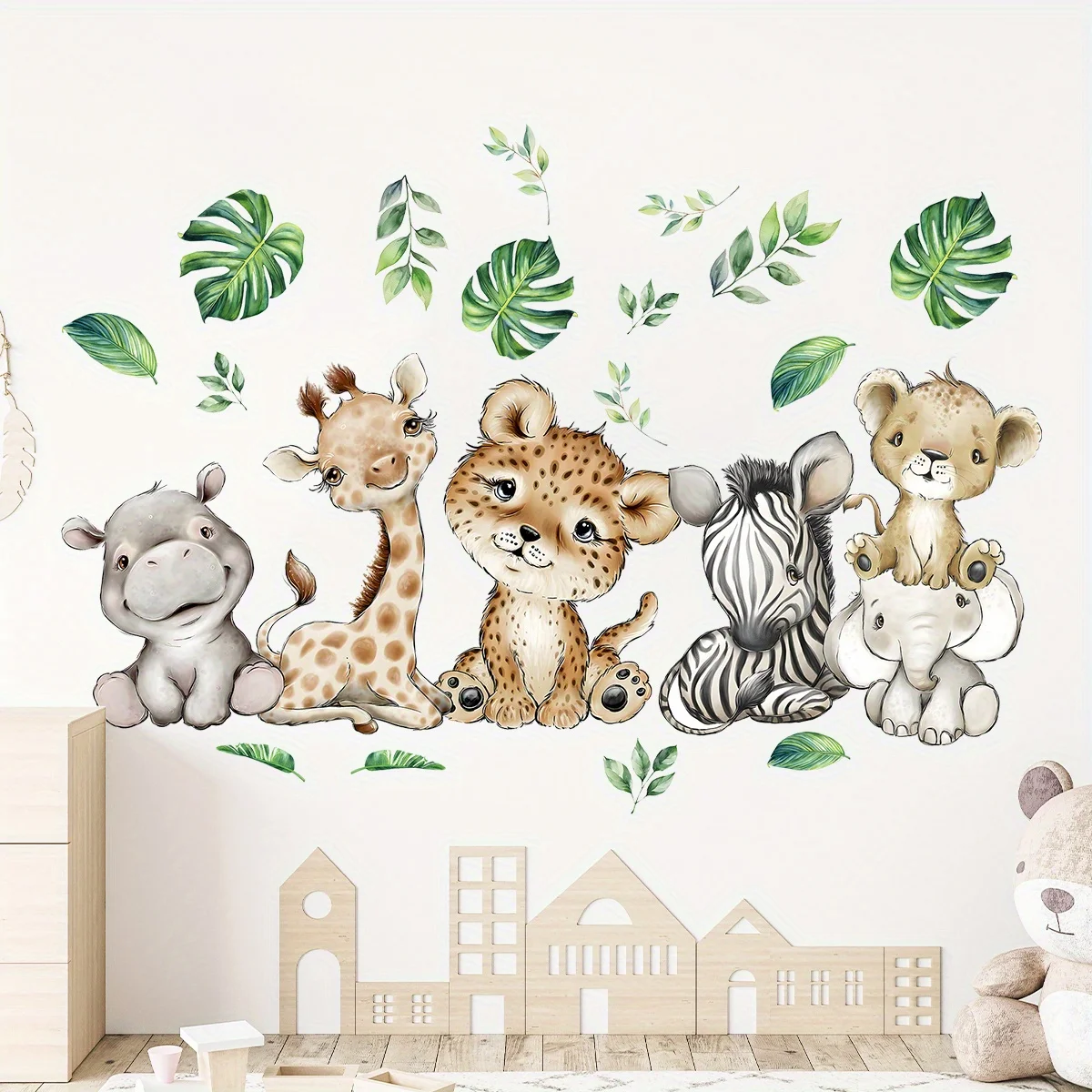 1 buah stiker dinding kartun l - Baby Nursery Stickers ulasan dan harga