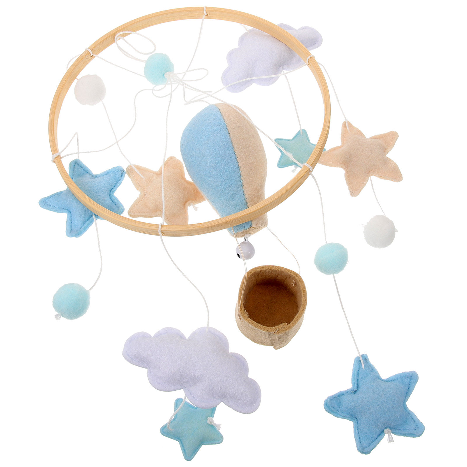 Hiasan Gantung Bola Felt Tema  - Baby Nursery Themes Girl ulasan dan harga
