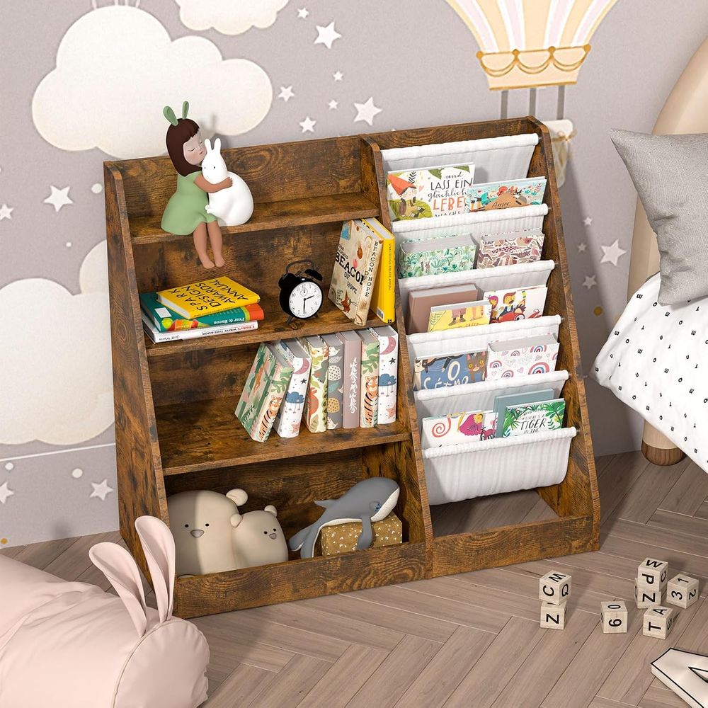 Rak Buku Anak HedoAjim untuk K - Baby Nursery Bookcase ulasan dan harga
