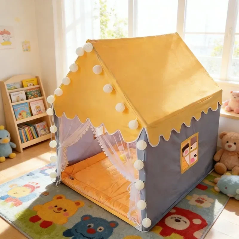 Tenda Kastil Putri Pink Besar  - Baby Nursery Letters ulasan dan harga