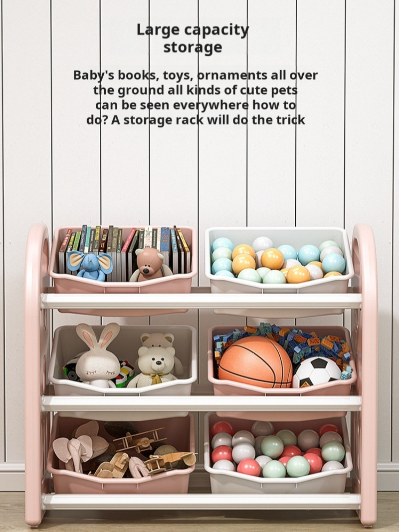 Kotak penyimpanan mainan bayi  - Baby Nursery Bookcase ulasan dan harga