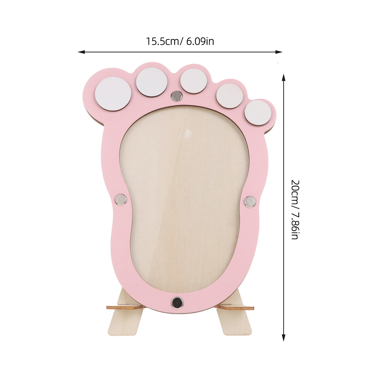 1 buah bingkai foto jejak kaki - Baby Nursery Keepsake ulasan dan harga