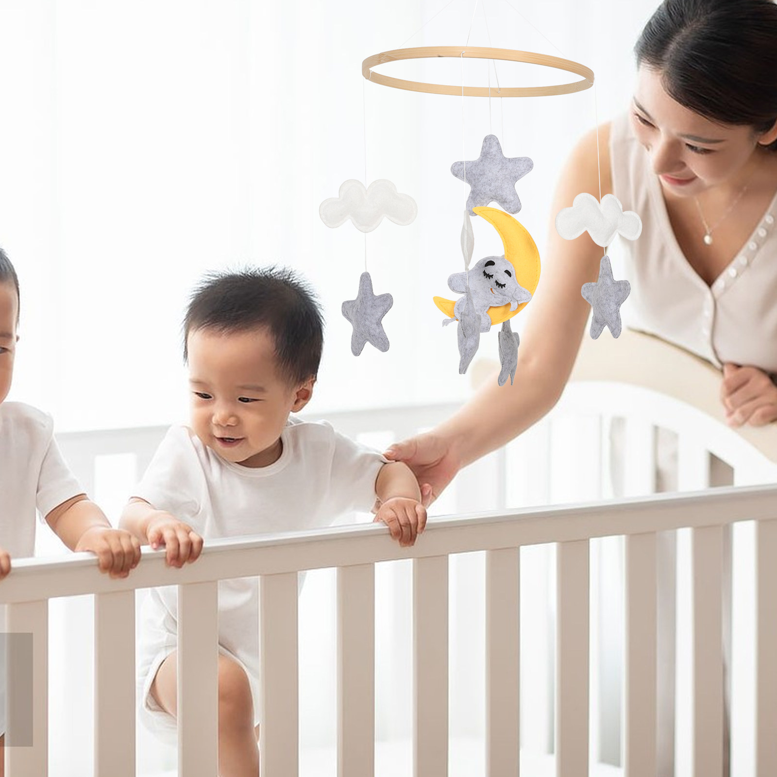 Mobile Tempat Tidur Bayi Berba - Baby Nursery Elephant ulasan dan harga