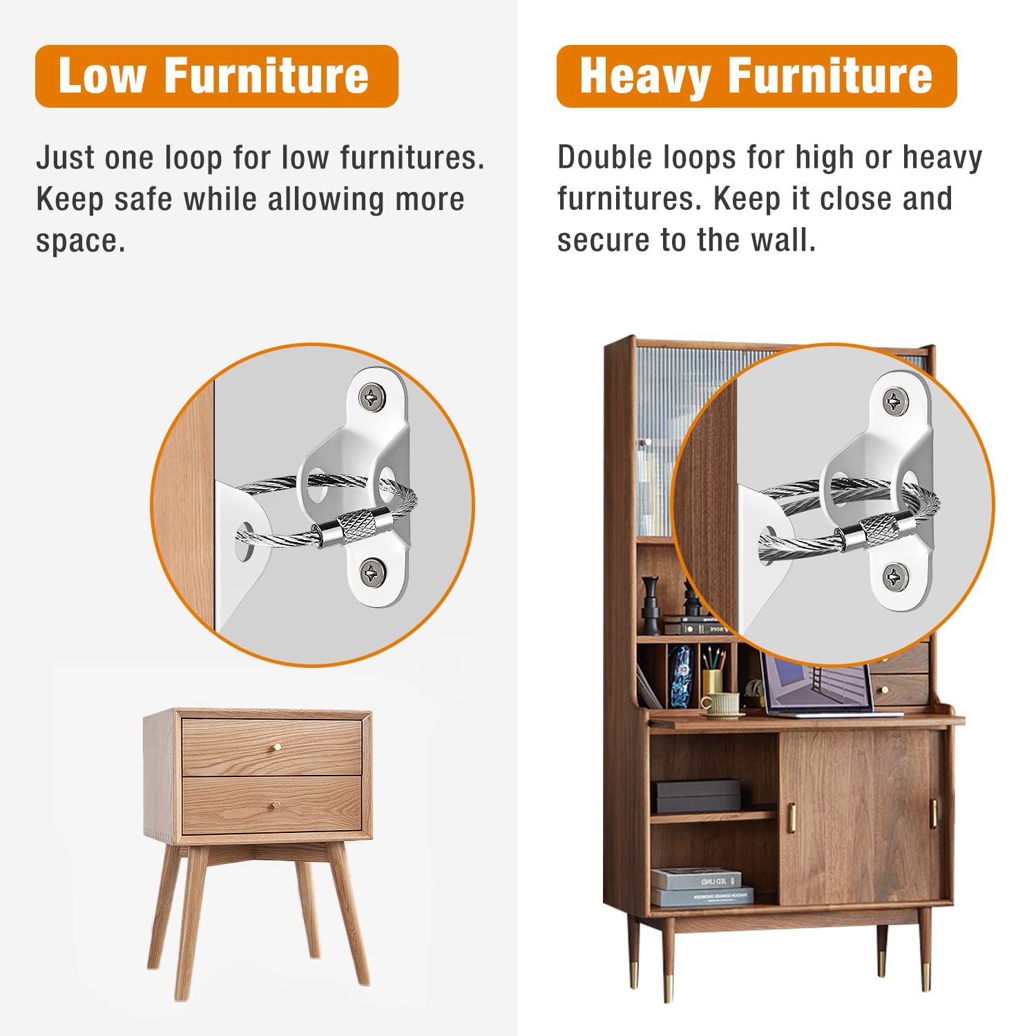 Pengikat Furnitur Anti-Terguli - Baby Nursery Bookcase ulasan dan harga