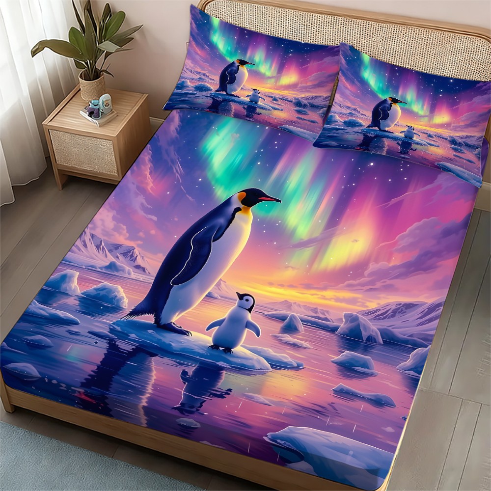 Set Sprei Aurora Penguin Tiga  - Baby Nursery Bedding ulasan dan harga