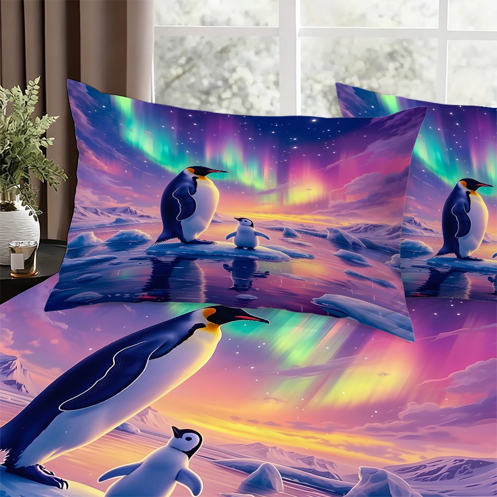 Set Sprei Aurora Penguin Tiga  - Baby Nursery Bedding ulasan dan harga