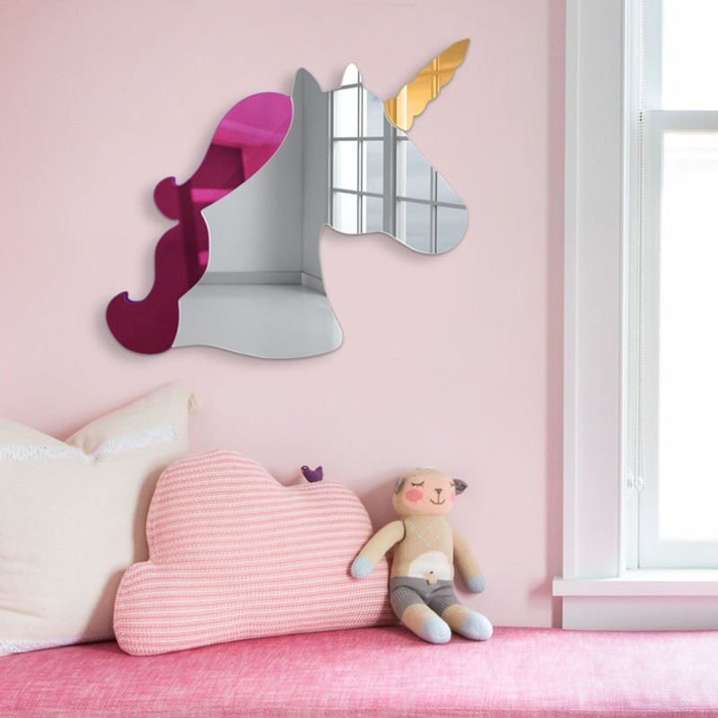 Cermin Dinding Akrilik 3D Unic - Baby Nursery Themes Girl ulasan dan harga