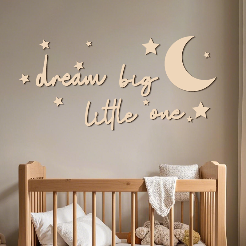 Mimpi Besar Si Kecil Tanda Kay - Baby Nursery Letters ulasan dan harga