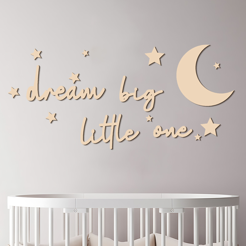 Mimpi Besar Si Kecil Tanda Kay - Baby Nursery Letters ulasan dan harga