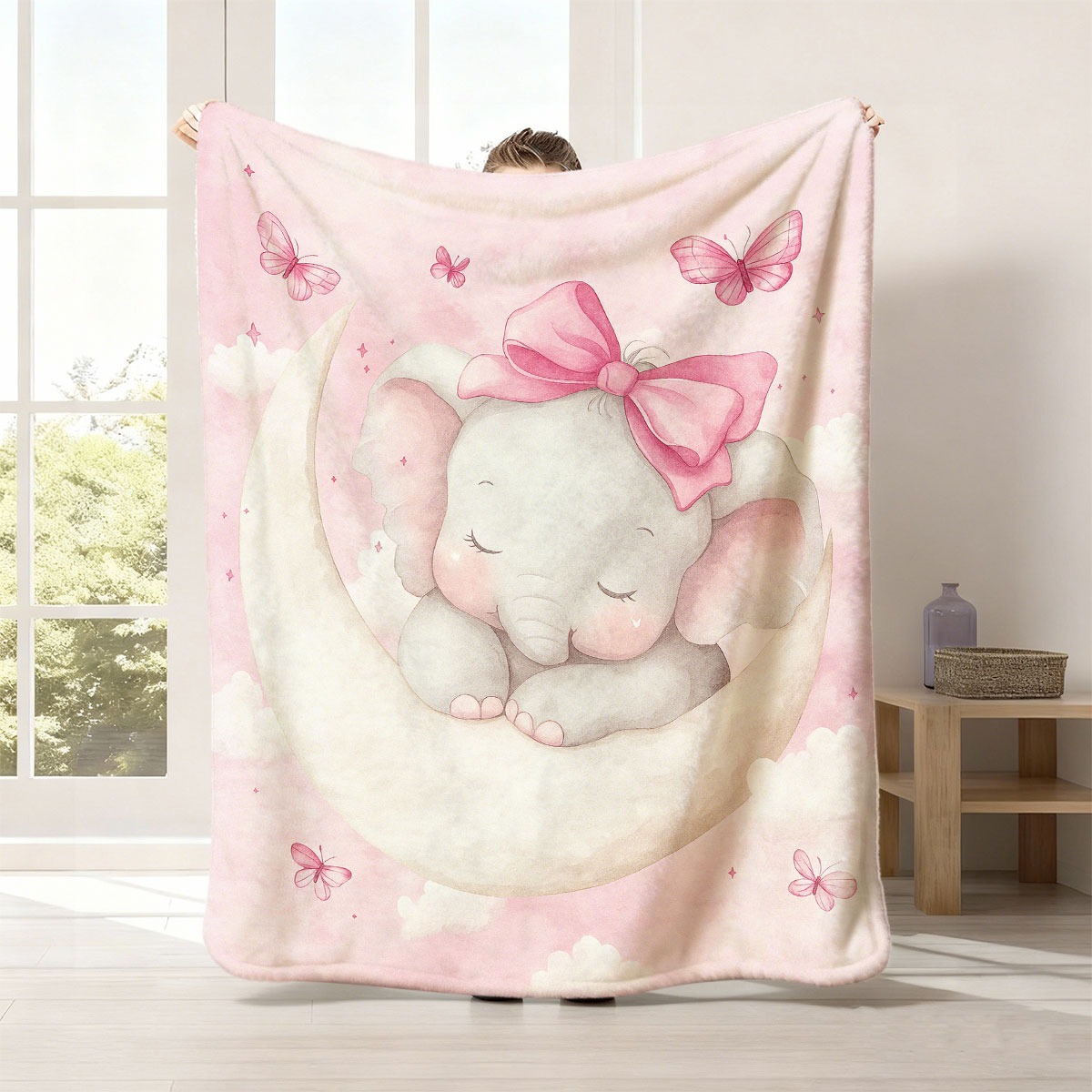 Selimut Bayi Berbentuk Gajah B - Baby Nursery Keepsake ulasan dan harga