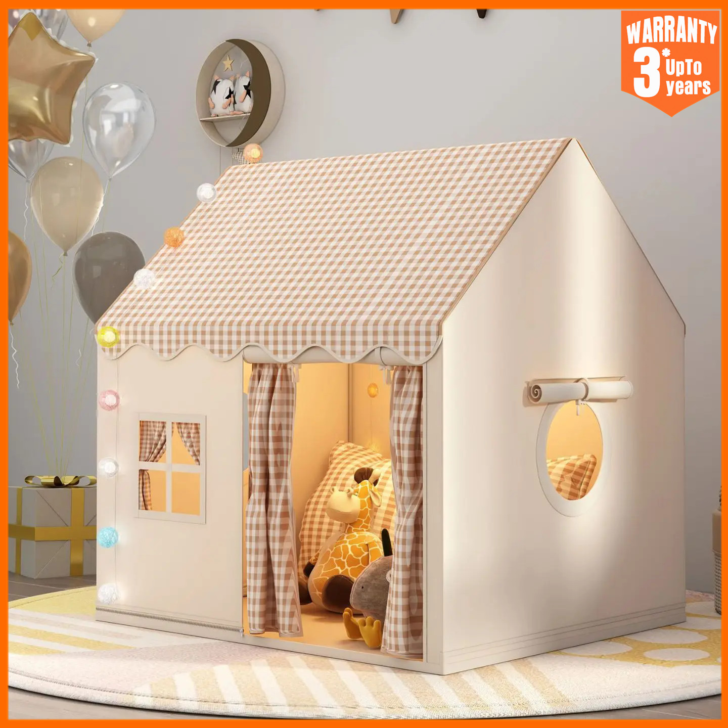 Tenda Mainan Anak Kastil Putri - Baby Nursery Letters ulasan dan harga
