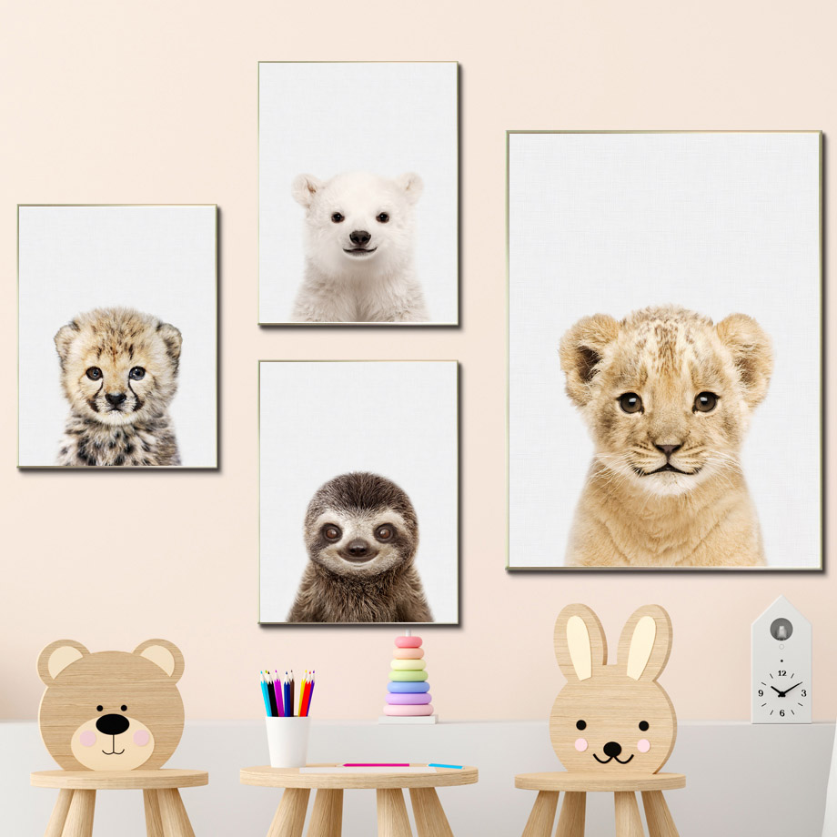 Bayi Hewan poster kamar anak s - Baby Nursery Elephant ulasan dan harga