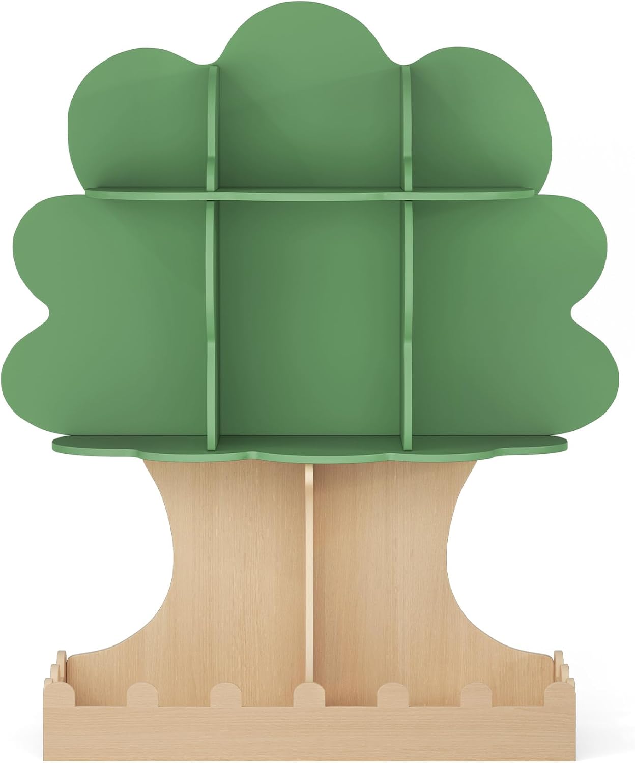 Rak Buku Kayu Montessori untuk - Baby Nursery Bookcase ulasan dan harga
