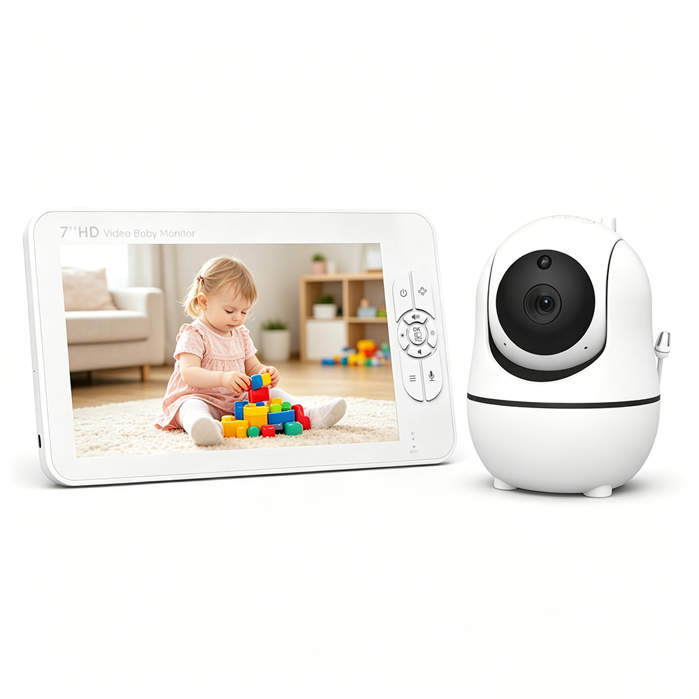 Monitor Bayi Layar Terpisah 7  - Baby Monitor Split Screen ulasan dan harga