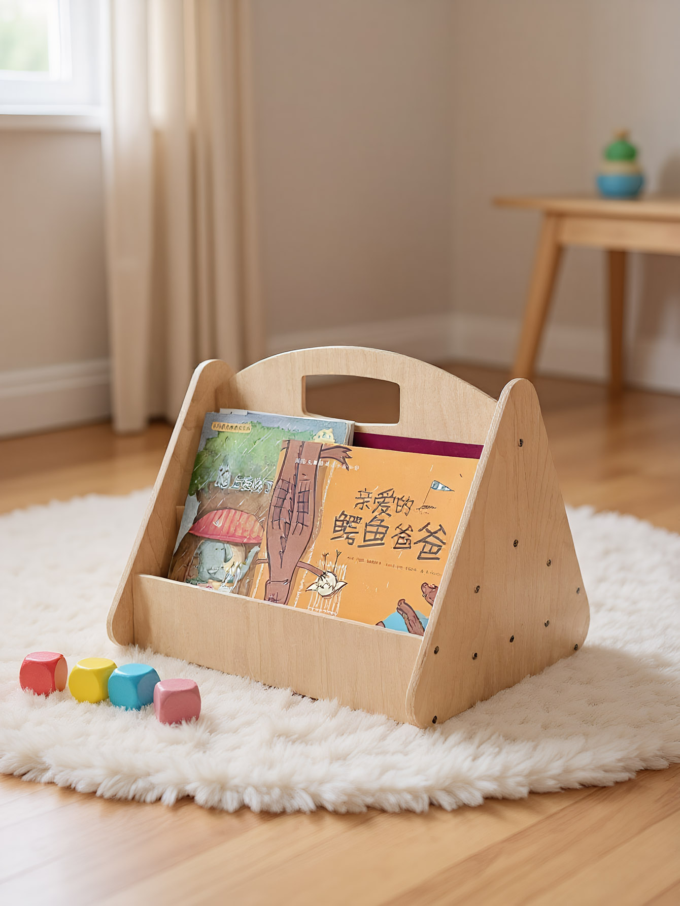 Rak Buku Balita Dua Sisi denga - Baby Nursery Bookcase ulasan dan harga