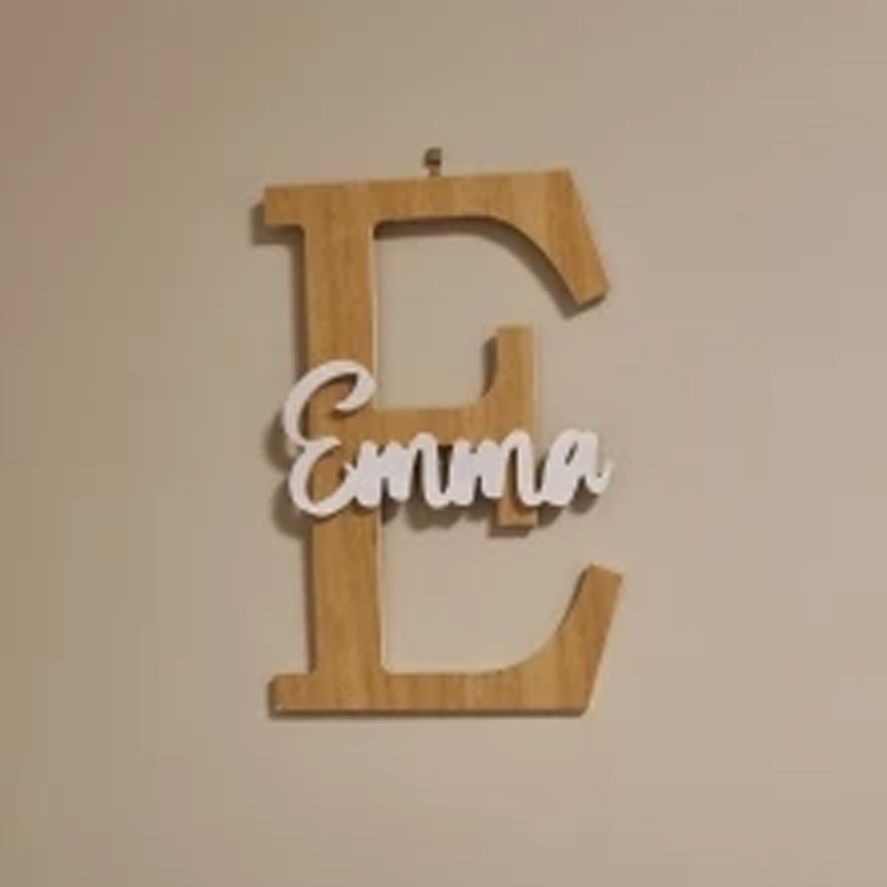 Tanda nama kayu kustom hadiah  - Baby Nursery Letters ulasan dan harga