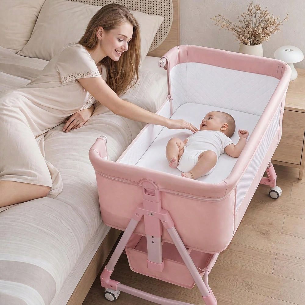 Kasur Bayi, Kasur Bayi 3-in-1  - Bassinet Bedside Sleeper ulasan dan harga