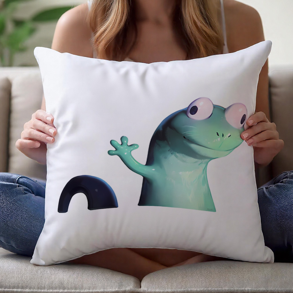 Sarung Bantal Katak Kartun Luc - Baby Nursery Themes Girl ulasan dan harga