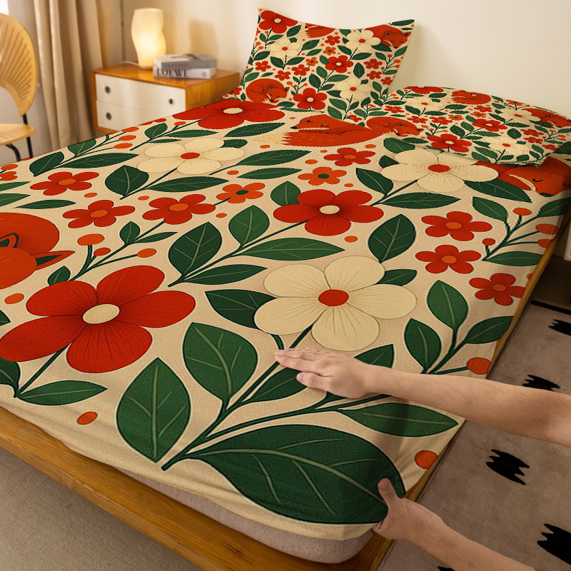 Pelindung Kasur Motif Bunga Du - Baby Nursery Bedding ulasan dan harga