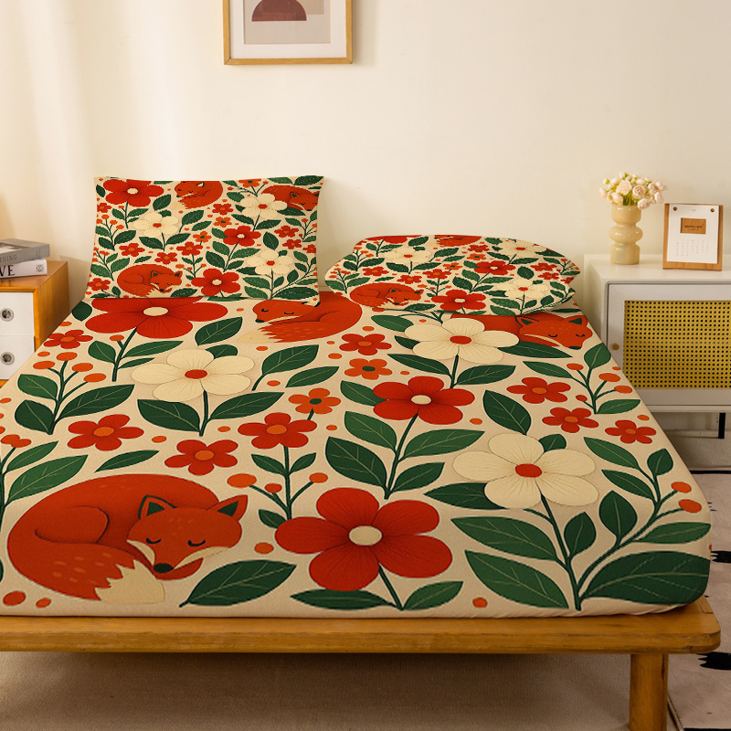 Pelindung Kasur Motif Bunga Du - Baby Nursery Bedding ulasan dan harga