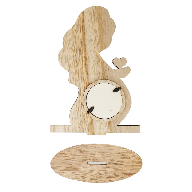 Bingkai Foto Bayi Kayu Persona - Baby Nursery Keepsake ulasan dan harga