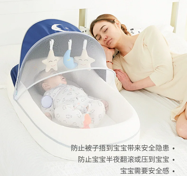 Tempat Tidur Bayi Multifungsi  - Bassinet Bedside Sleeper ulasan dan harga