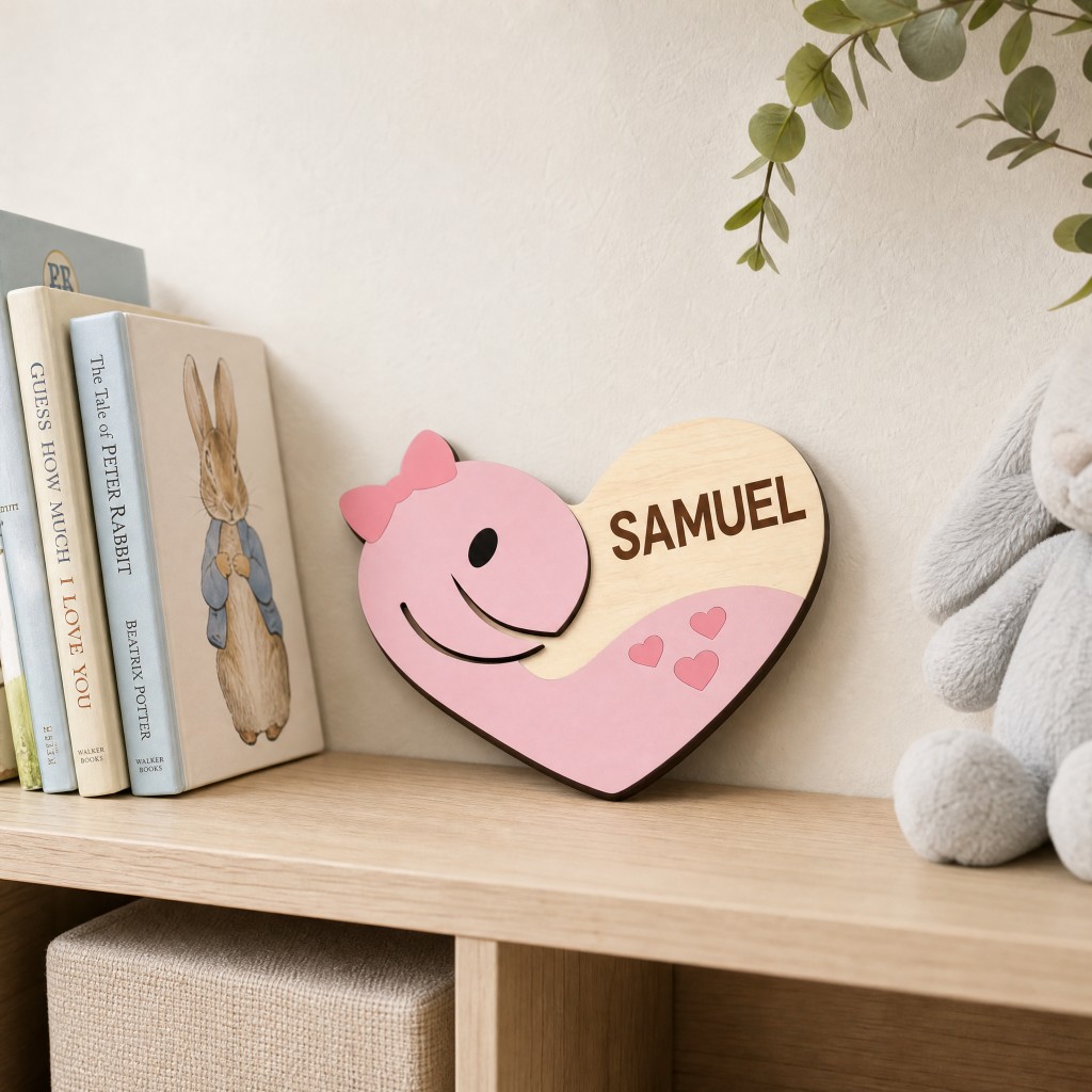 Plakat Nama Bayi Kayu Bentuk H - Baby Nursery Themes Girl ulasan dan harga