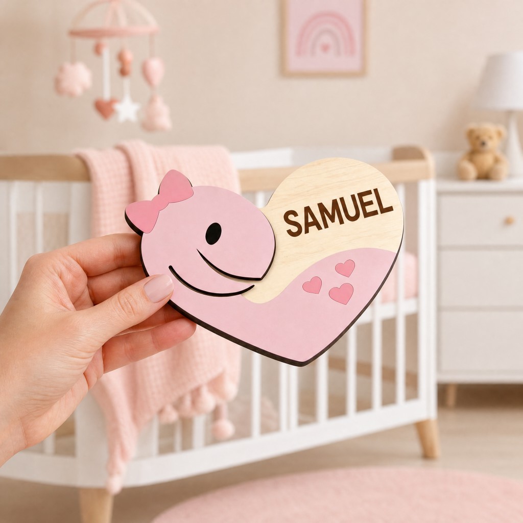 Plakat Nama Bayi Kayu Bentuk H - Baby Nursery Themes Girl ulasan dan harga