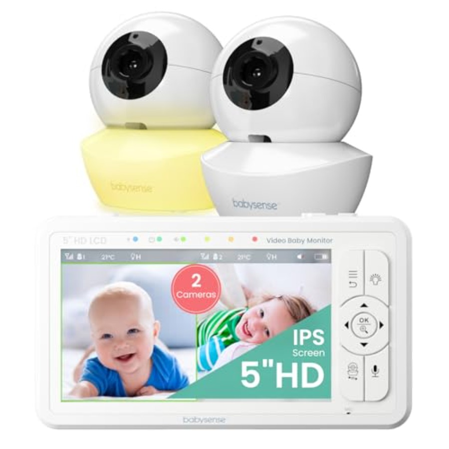 Monitor bayi untuk penggunaan  - Baby Monitor Split Screen ulasan dan harga