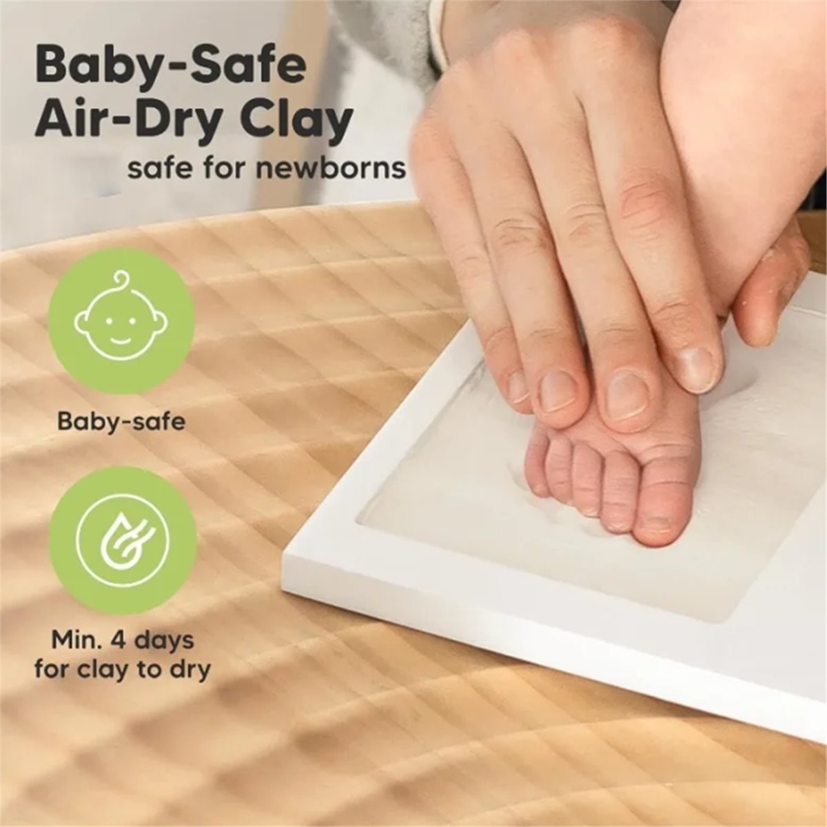 Y69A Kit Kenang-kenangan Jejak - Baby Nursery Keepsake ulasan dan harga